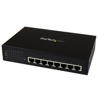StarTech.com IES81000POE 8 PORT GIGABIT POE+ SWITCH IES81000POE
