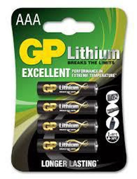 GP Batteries 103173-CLOSED AAA lithium batteri 103173-CLOSED