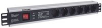 Intellinet 713962 19" 1.5U Rackmount 6-Output 713962
