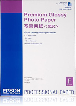 Epson C13S042091 Prem Glossy Photo PaperA2 25s C13S042091