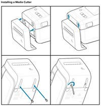 Zebra P1117258-031 Kit. Cutter for Media with a P1117258-031