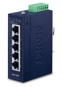 Planet ISW-500T IP30 Compact size 5-Port ISW-500T