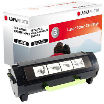 AgfaPhoto APTKMTNP43E Toner Black Pages 10.000 APTKMTNP43E