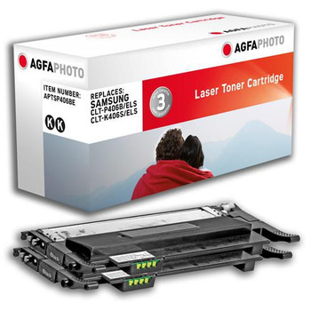 AgfaPhoto APTSP406BE Toner Black x2 Pages 1.500x2 APTSP406BE
