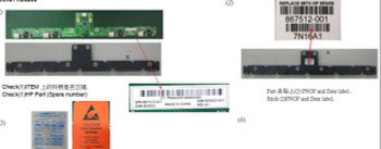 Hewlett Packard Enterprise 867512-001 SPS- PCA FRONT PANEL BOARD 867512-001