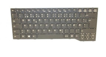 Fujitsu FUJ:CP672195-XX-RFB Keyboard Black W/ Ts Norway FUJ:CP672195-XX-RFB