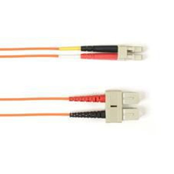 Black Box FOCMP62-001M-SCLC-OR 625 MM FO PATCH CABLE DUPLX. FOCMP62-001M-SCLC-OR