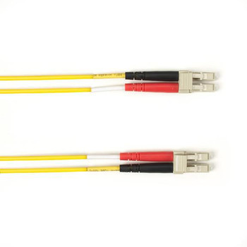 Black Box FOCMRSM-003M-LCLC-YL SM FO PATCH CABLE DUPLX. PVC. FOCMRSM-003M-LCLC-YL