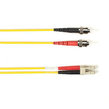 Black Box FOCMRSM-030M-STLC-YL SM FO PATCH CABLE DUPLX. PVC. FOCMRSM-030M-STLC-YL