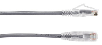Black Box C6PC28-GY-15 SLIM-NET CAT6 PATCH CABLE C6PC28-GY-15