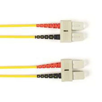 Black Box FOCMR62-005M-SCSC-YL 625 MM FO PATCH CABLE DUPLX. FOCMR62-005M-SCSC-YL