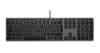 LMP 24263 Large Font USB Keyboard 110 24263