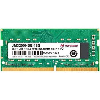 Transcend JM3200HSE-16G JetRam 16GB DDR4-3200 SO-DIMM JM3200HSE-16G