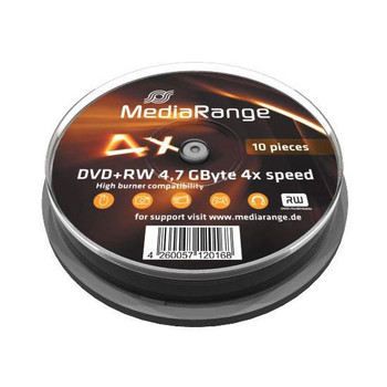 MediaRange MR451 10 x DVD+RW. 4.7 GB MR451