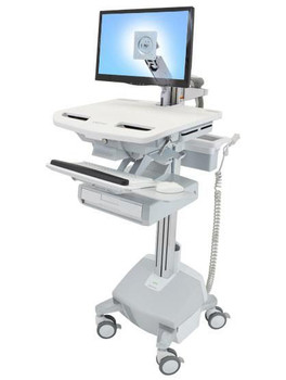 Ergotron SV44-1212-2 STYLEVIEW CART WITH LCD ARM SV44-1212-2 Ergotron SV44-1212-2 STYLEVIEW CART WITH LCD ARM SV44-1212-2