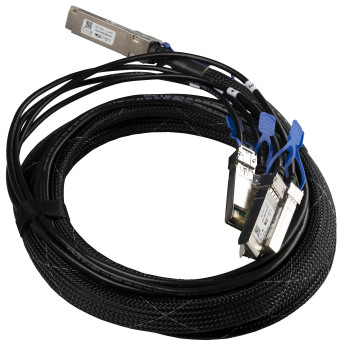 MikroTik XQ+BC0003-XS+ QSFP28 to 4xSFP28 break-out XQ+BC0003-XS+