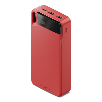Cygnett ChargeUp Boost 4th Generation 20000 mAh Lithium 15 W Red CY4753PBCHE