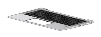 HP M21674-DH1 SPS-TOP COVER W/KB CP BL NRL M21674-DH1