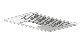 HP M75313-071 TOP COVER nBO W KB NSV SP M75313-071