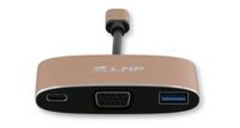 LMP LMP-USBC-VGA-MA-G USB-C m to VGA & USB 3.0 LMP-USBC-VGA-MA-G