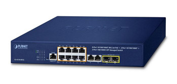 Planet GS-4210-8P2C IPv4/IPv6. 8-Port Managed GS-4210-8P2C