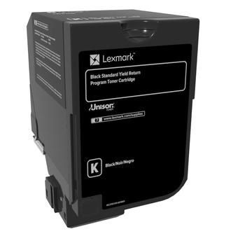 Lexmark 74C2SK0 RETURN-TONER CARTRIDGE BLACK 74C2SK0