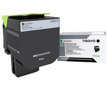 Lexmark 71B0H10 TONER REGULAR OPEN BLACK CRTG 71B0H10