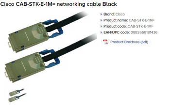 Cisco CAB-STK-E-1M=RFB BLADESWITCH 1M CAB-STK-E-1M=RFB