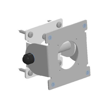 Ergonomic Solutions SPM128-02 Wall Mount Flip - BLACK SPM128-02