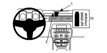 Brodit 854705 ProClip ONLY for models with 854705