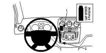 Brodit 854379 ProClip NOT for models with 854379