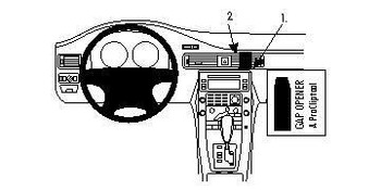 Brodit 854116 ProClip ONLY for wood grain 854116