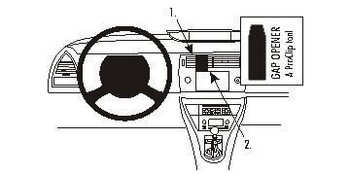 Brodit 853534 ProClip ONLY for models with 853534
