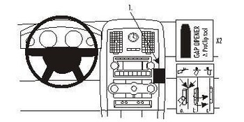 Brodit 853457 ProClip NOT for models 853457