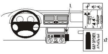 Brodit 852808 ProClip 852808