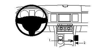 Brodit 834201 ProClip 834201