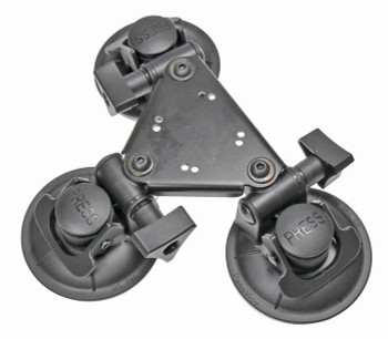 Brodit 215675 Suction Cup Mount Triple 215675