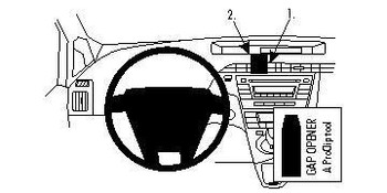 Brodit 213470 Mounting bracket 213470