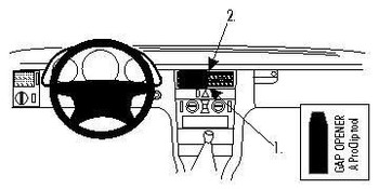 Brodit 213417 Mounting bracket 213417