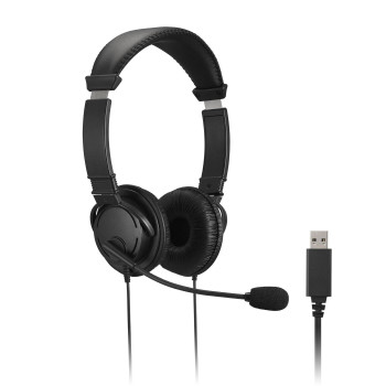 Kensington K33065WW HiFi USB Headphones with Mic K33065WW