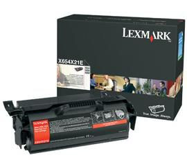 Lexmark X654X31E Toner Black High Cap. X654X31E