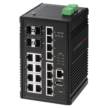 Edimax IGS-5416P Industrial 16-Port Gigabit IGS-5416P