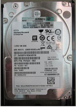 Hewlett Packard Enterprise P03807-001 DRV 1.8TB SFF HDD 10K SS20000 P03807-001