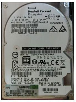 Hewlett Packard Enterprise P01027-001 DRV 1.8TB SFF HDD 10K SS20000 P01027-001