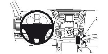 Brodit 854686 ProClip. Hyundai i40 12-18 854686