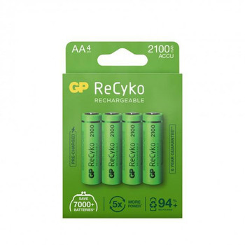 GP Batteries 201212 RECYKO 210AAHCE-2WB4/AA 201212