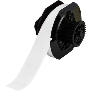 Brady B30C-1125-581-WT White Repositionable Vinyl B30C-1125-581-WT