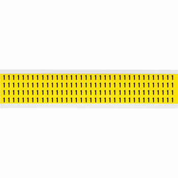 Brady 3400-1 Identical numbers and letters 3400-1