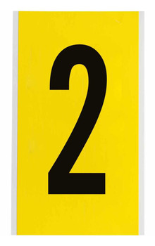 Brady 3470-2 Identical numbers and letters 3470-2