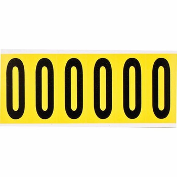 Brady 3450-0 Identical numbers and letters 3450-0